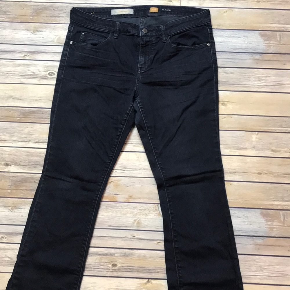 Pilcro and the Letterpress dark wash jeans